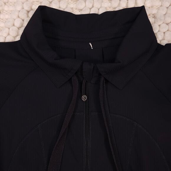 Lululemon Transition Jacket Black Sz 8 - Picture 6 of 7